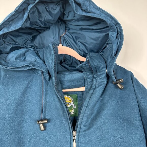 Cabela's Premier Northern Goose Down Hooded Parka Jacket M #9213 - Picture 4 of 13